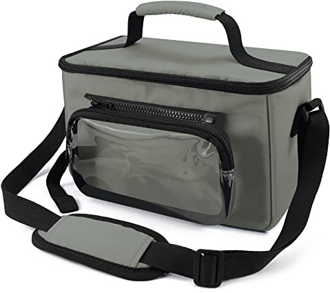 Annmore Sac pour Toniebox, Figurines et Casque, Gris