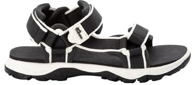 Jack Wolfskin Unisex Seven Seas 3 K Sandale, Schwarz, 33 EU