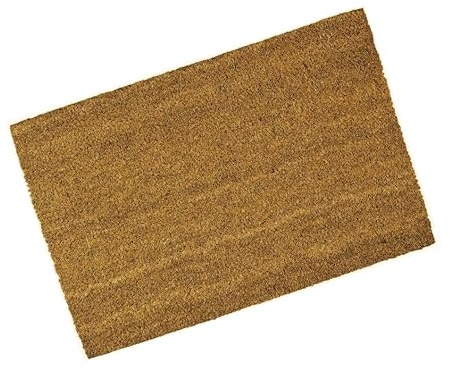 Trendi Coir Matting for Entrances - Cut to Size- Tough Bristles - Doorway Natural Coconut Entrance Mat Strips - Doormats (40cm x 60cm)
