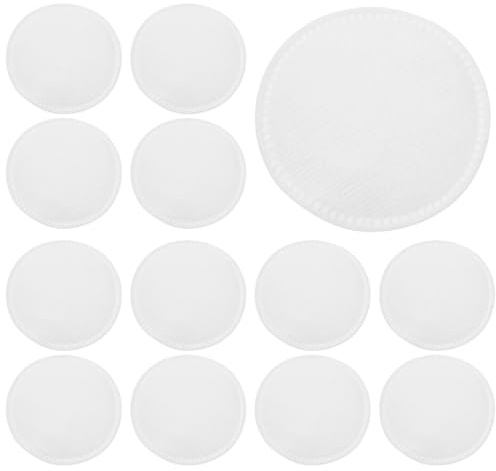 CTIRCHIU Dischetti Struccanti di Cotone Rotondi 60 Pezzi Morbidi e Assorbenti per Pulizia Viso e Rimozione Make-up Uso Domestico e Saloni