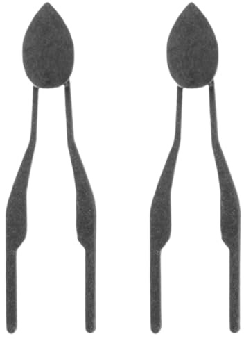 Puntas de Pirograbado para Quemar Madera, Juego de 2 Piezas de Hierro