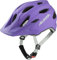 Alpina Carapax JR. Flash - Beleuchteter, Leichter und Sicherer LED Fahrradhelm Mit Fliegennetz Für Kinder, Purple matt, 51-56 cm