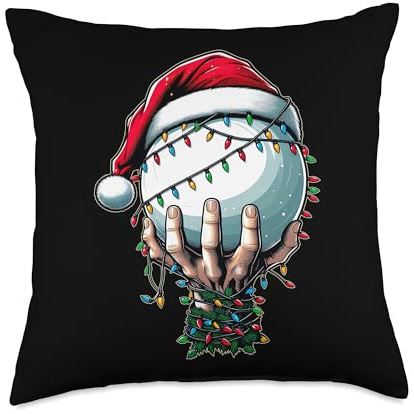 Fistball Sport Christmas Hat Xmas Throw Pillow