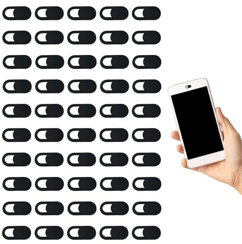 Hongoen Webcam Abdeckung,50 Stück Cover Kamera Laptop,Kamera AbdeckungHandy,Laptop KameraAbdeckung,Handy KameraAbdeckung,KameraAbdeckungLaptop für Handy,Tablet,Schutz Ihrer Privatsphäre