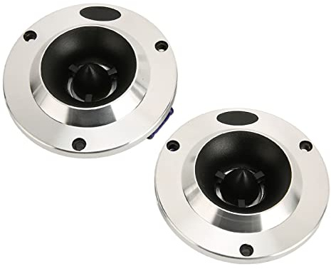 Yctze Tweeter per Auto Altoparlanti Stereo HiFi da 150 W con Alti e Bassi Potenti per Sistemi di Camion - 2 Pezzi Argento