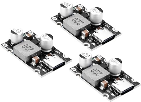 AYWHP PD65W - Modulo di ricarica rapida da 12 V-30 V a USB-C PD3.1 QC3.0 con porta di tipo C, convertitore USB Buck Converter DC-DC Step Down Module per ricarica rapida del telefono