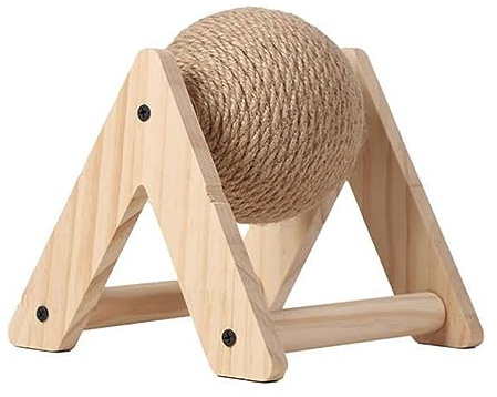 Jouet à mâcher pour animaux de compagnie, jouet à gratter pour lapin, boule de chanvre en sisal, grattoir pour petits animaux, meubles de Cage pour Hamster, boule de sisal pour lapin, boule de corde
