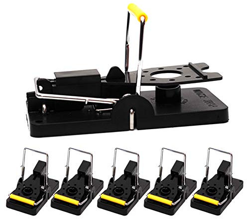 Mouse Trap with High Capture Rate, 6PCS Power Rat Traps That Work, Reusable and Humane Mouse Traps for Indoors and Outdoors, Mice Trap Easy to Use Safe for Family and Pets