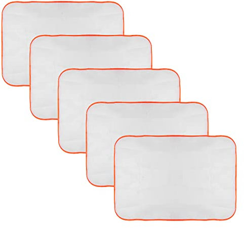 Jagowa 5pcs Cloth Heat Insulation Mat Household Protection Protective Iron Pad Mesh Ironing Mat Easy Ironing And Protection Avoid Ironing Damage