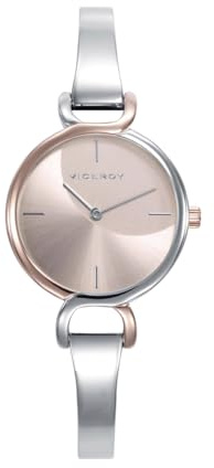 Viceroy Reloj Mujer Analógico de Acero Ligero - 28 mm - Movimiento de Cuarzo - Brazalete Fino - 42442