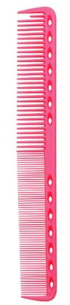 Generic Pettine da parrucchiere, pettine per lo styling, pettine da taglio per barbiere per viaggi, bagno, escursionismo, rosa rossa