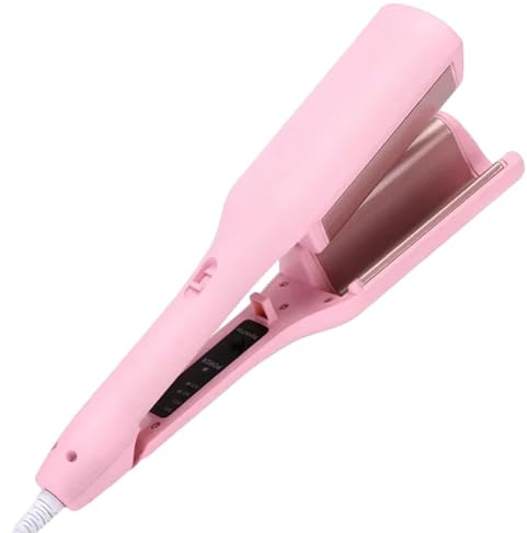 Hair Crimping Tool - Heat Curl Wand, Waver Styling Iron | 13.39 * 4.33 * 2.36 inches Duals Voltage Hair Device, Adjustable Deep Iron Curler, Hair Styling for Home Dorm Salon Travel Hairdo Situation