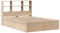 vidaXL Massivholzbett, Holzbett Bett ohne Matratze mit Kopfteil, Bettrahmen Bettgestell mit Lattenrost, Doppelbett für Schlafzimmer, 140x200cm Kiefernholz
