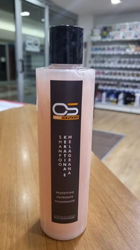 Only Solutions Shampoo Professionale al Melograno, Protettivo e Nutriente, Formula Illuminante