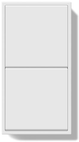 BSEEDLIFE Doble Interruptor Pared,Doble 1 Gang 2 Vía,Interruptor Conmutador con Marco de PC,Botón con Abrazaderas y Garras Para Cables,Fácil Instalación,150 * 80mm Blanco