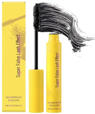 Nervenkitzel -Seeker Mascara - Hochwirkungsvolumisierungsvolumisierte Mascara | Langlebige und verschmierte | Leichte kühne Wimpernmascara | Ideal für dramatische Augen Make -up -Look