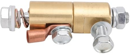 Aramox 500A Pinza de Soldadura con Adaptador Giratorio, Dispositivo Giratorio de 360 Grados, Latón y Cobre, Diámetro del Agujero M10 para Proyectos MIG MMA TIG ARC.