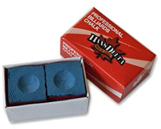 HAN'S DELTA Billiard Pool Cue Chalk, (Several Colors Available) (Blue)