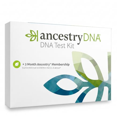 AncestryDNA Genetic Test Kit + 3-Month Ancestry World Explorer Membership: Personalized Genetic Results, DNA Ethnicity Test, Family History, Complete DNA Test, 3600+ Regions and Journeys