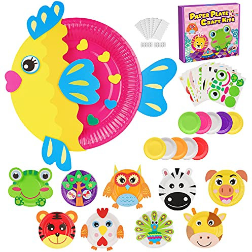 Gralal Bastelset Kinder ab 3 4 5 6 Jahre, Einschulung Mädchen Geschenk 3-7 Jahre Spielzeug ab 3 4 5 6 Jahre Mädchen Geschenk Junge 3-5 Jahre Montessori Spielzeug ab 3 4 Jahre Basteln ab 3 4 Jahre