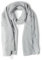 STREET ONE Damen A572659 Langer Plissée Schal,Grau,A
