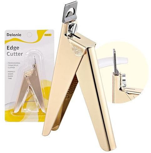 Delanie Tagliaunghie professionale in acciaio inox, strumento per manicure per salone e casa