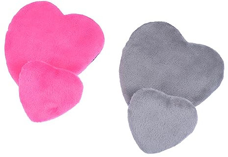 minkissy 4stücke Herzform Kosmetikpuff Make-up Schwämme Puderquaste Handgepuffte Puderquasten Für Flüssige Foundation Kompaktpuder Lidschatten