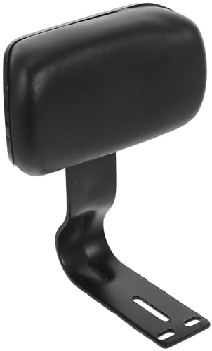 SOLUSTRE Coussin Dorsal Antidérapant pour Siège Passager de Moto et Vélo, Mousse Confortable Revêtement en Cuir Synthétique, Installation Facile pour Siège Arrière
