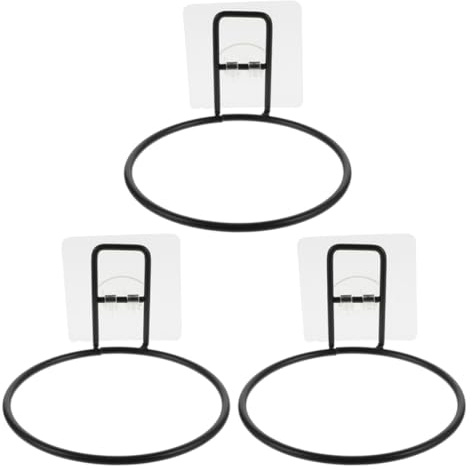 MAGICLULU Creative Pet Hanging Food Bowl Wall Bracket Rack with Plastic and Iron Material, Self-adhesive and Convenient for Cats to Eat, Suitable for Pet Cage and House Feeding