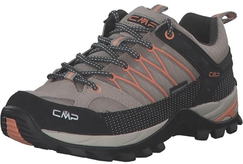 CMP Rigel Low WMN trekking sko WP Sabbia-salmone, andra, 41 EU