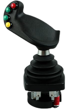 Manette Joystick, GTX83 Machines Agricoles Véhicule D'ingénierie Poignée De Fonctionnement Multi-essieux Modification La Moissonneuse À Effet Hall,pour le générateur d'images(Output 0-5V)