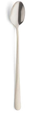 Amefa Austin 1410 PVD Latte Machiato Spoon Set, Coated, Chamapgner, for 6 People, 6 Pieces, 18/10 Stainless Steel, Rustproof & Matte, Cutlery Set, Coffee Spoon Set