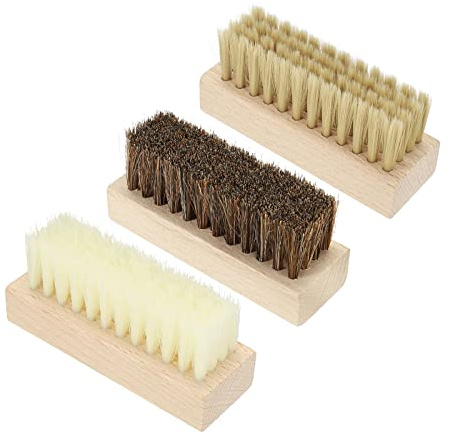 PATIKIL Shoe Cleaner Brush, 3Pack Square Handheld Polish Daubers for Leather Boots Cloth, Canvas, Sneakers