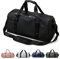 Sporttaschen für Damen und Herren, Reisetasche und Handtaschen - mit Schuhfach und Nassfach - Travel Bag für Sport, Fitnessstudio, Duffle Bag für Wochenendreisen (Schwarz)