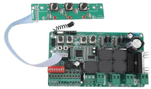 Tablero de Control para Abridor de Puerta Corrediza, Tablero de Control Electrónico Principal Universal para Motor de Puerta Corrediza y Accesorios, Placa Lógica de Operador de