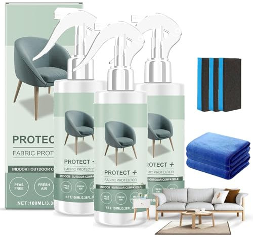 Protettore multiuso per tessuti, spray multiuso per tessuti, protezione a lunga durata per tessuti (3, set)