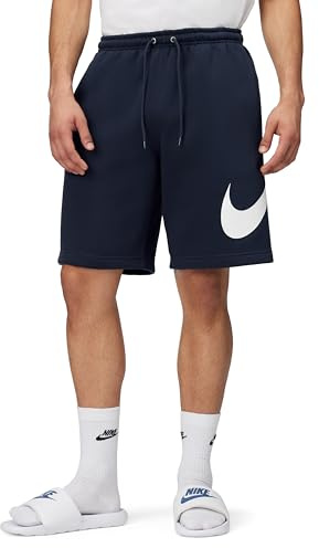NIKE Club Fleeceshorts Mit Angerauter Innenseite (Herren) - Pantalones Cortos de Forro Polar con Interior Afelpado (Hombre) Hombre