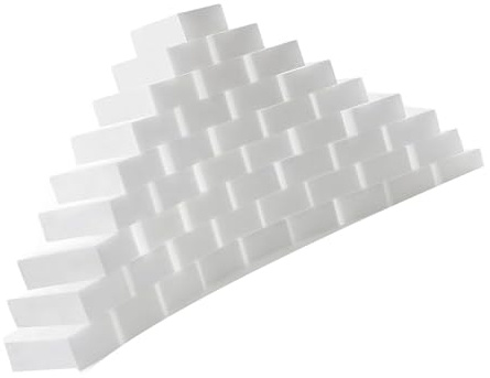 Bulk 50 spugne per la pulizia della cucina e del bagno scrub pad sgrassatore per controsoffitti piatti spugna per la pulizia del bagno