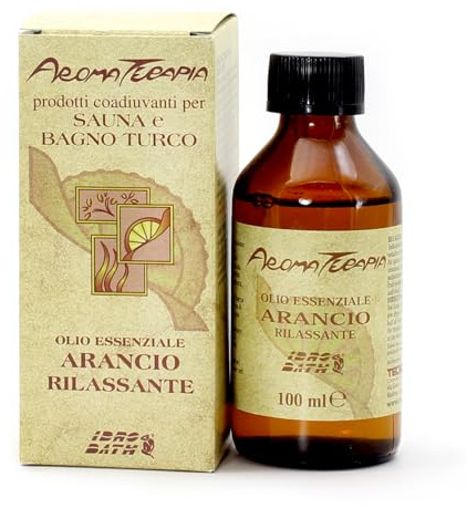 Kit de baño hidroterapéutico surtido con aceites esenciales mezclados, naranja, eucalipto, limón, lavanda, para sauna y baño turco, 4 unidades de 100 ml.