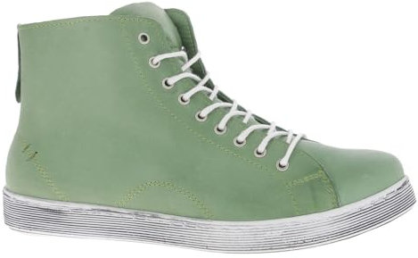 Andrea Conti Damen High Top Sneaker, Papyrus, 39 EU