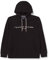 Tommy Hilfiger Herren Hoodie Logo mit Bauchtasche, Schwarz (Black), XXL