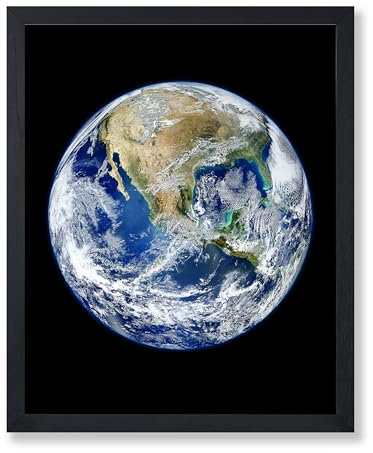 Poster Master Weltraum & NASA Poster – Planet Erde Druck – Astronomie Kunst – Weltraum Kunst – Tolles Geschenk für Studenten, Lehrer – Minimale Wanddekoration für Klassenzimmer, Wohnheim, Bibliothek –