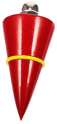 Hemobllo 300g Lift Hammer Plumb Bob Vertical Hammer Wire Hanging Wire Building Measuring Tool for Construction Site