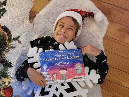 Faboola - Libro di Natale Personalizzato con Nome e Aspetto | Avventura tra Ghiacci e Miti del Nord Ad Acquerello | Regalo Originale per Bambini | Made in Milan