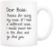 5Aup Bosses Day Funny Boss Office Coffee Mug Christmas Gifts from Co-Worker Colleague, Dear Boss, Thanks for. Go Find You Cups 11 Oz, Birthday Present Idea for Male or Female Bosses Coworkers