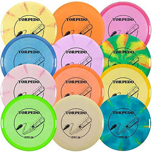 Remix Torpedo Disc Golf Midrange Sport Kunststoff 12 Stück Variety Pack