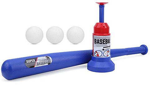 T-Ball-Set, Halbautomatisches ABS-Baseball-Launcher-Spielzeug FüR, Baseball-Tee-Spiel, BaseballschläGer-Spielzeug