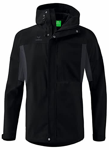Erima Multifonction Veste, Noir, S Homme