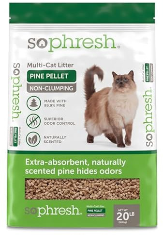 So Phresh by Petco Pine Pellet Non-Clumping Cat Litter 20 lbs.