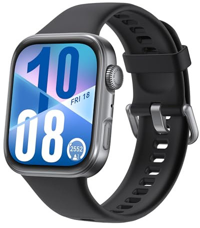 HUAWEI Watch FIT 4 Montre connectée, 100+ Modes d'entraînement, Ultra-Fine, Tracker d'activité, iOS et Android, Autonomie de la Batterie jusqu'à 10 Jours, GPS, Garantie prolongée de 6 Mois, Noir